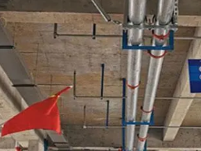 禹王台管廊支架的安装方法